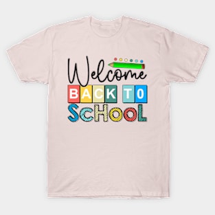 Welcome Back To School Day T-Shirt